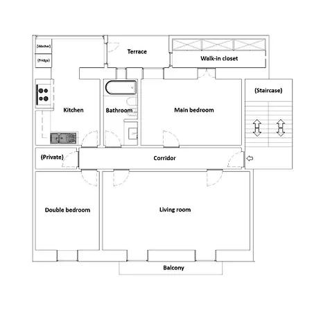 Private Terrace & View At Principe Real Apartament